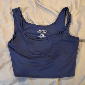 Larken X Navy Blue Pumping Bra